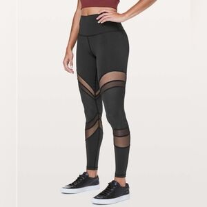 Lululemon Seek The Heat Tight Black Size 4 Blokette Sporty Chic